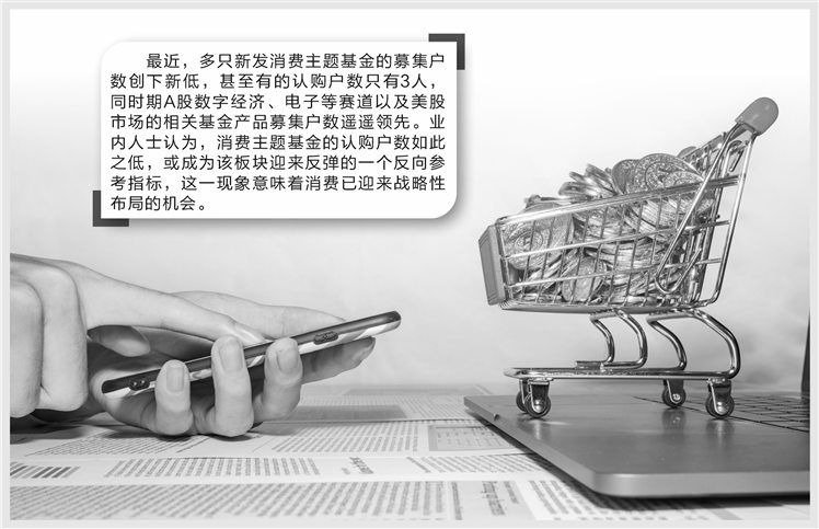 多只产品募集户数创新低 消费基金或出现反向指标